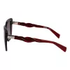 LIU JO moteriški akiniai nuo saulės LJ788S-601 juodi / pilki gradientiniai 52-19-140