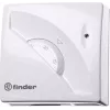 Finder 1T010 paviršinio montavimo patalpų termostatas, 7–30 °C, baltas