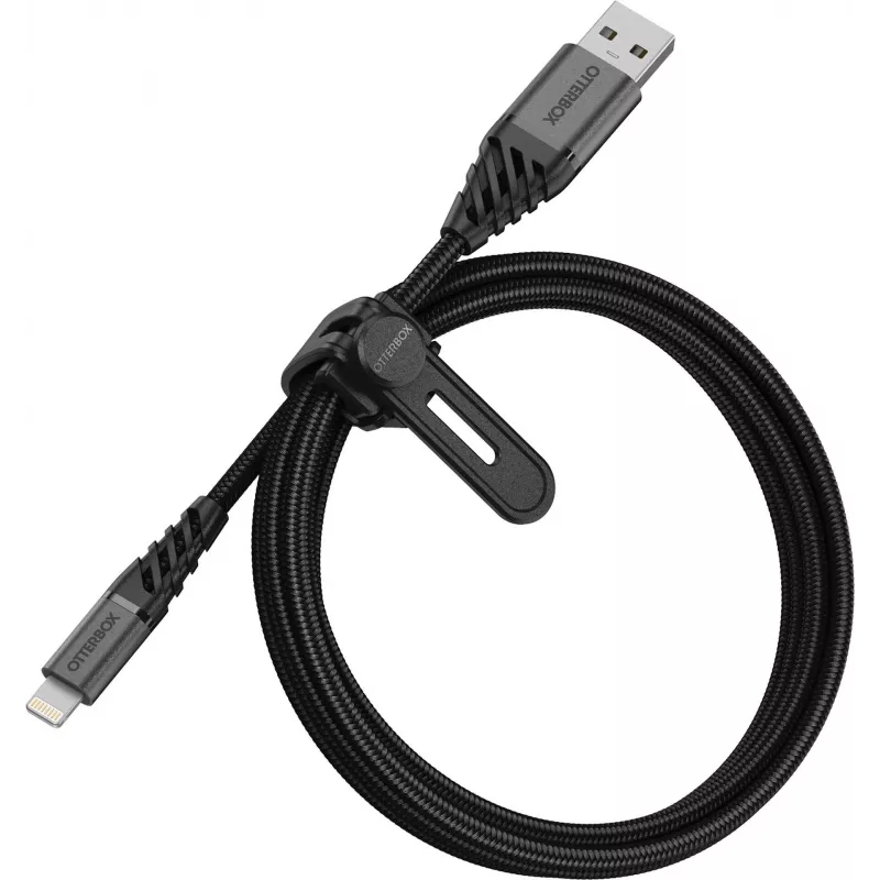 OtterBox Premium Lightning to USB-A laidas 1m juodas 78-52643