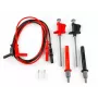 HT Instruments 425 matavimo laidų rinkinys, CAT IV 600V / CAT III 1000V, 1,5 m, 16 A, 4 mm izoliuoti bananų kištukai, raudoni/juodi 1003040