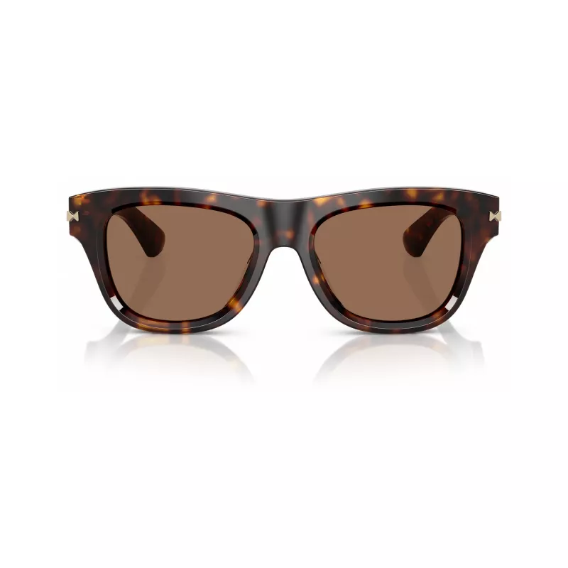 Burberry vyriški akiniai nuo saulės BE4438U300273, Havana rėmeliai, rudi gradientiniai lęšiai, 53/19/145 mm