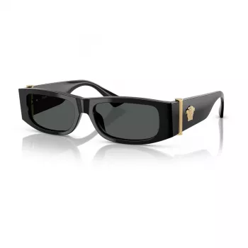 Versace unisex akiniai nuo saulės VE4476UGB187 54mm juodi/pilki