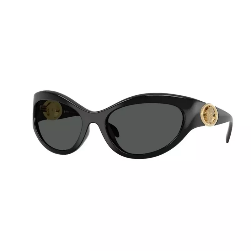 Versace VE4485-GB1-87 moteriški akiniai nuo saulės juodi/pilki 59mm