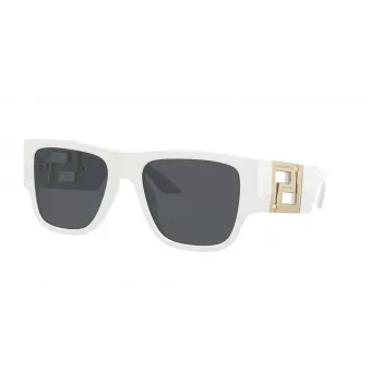 Versace VE4403-314-87 moteriški katės akies formos akiniai nuo saulės, pilki stiklai, 57mm