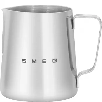 Smeg CMMJ01 pieno plakimo ąsotis 50-ųjų stiliaus, sidabrinis, nerūdijantis plienas