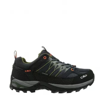 CMP Rigel Low vyriški trekingo batai - Anthracite/Orange Fluo, EU 43
