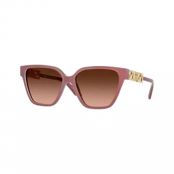 Versace VE4471B moteriški katės akies formos akiniai nuo saulės, Havana rėmelis, rudi gradientiniai lęšiai, 56 mm