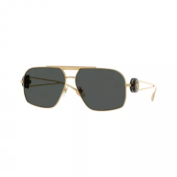Versace VE2269-100287 moteriški akiniai nuo saulės auksiniai/pilki 60/14/140 mm