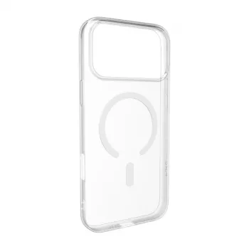 PURO Mag Cover skirtas Apple iPhone 17 Pro - permatomas pilkas rožinis PUIPC17P6303MAGTRGRS