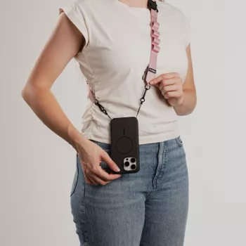 OtterBox 2-in-1 piniginė su dirželiu, skirta MagSafe - Ballet Shoes (rožinė) - 77-96864