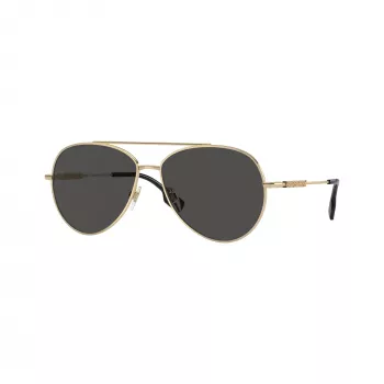 Burberry BE3147 moteriški katės akies formos akiniai nuo saulės, tamsaus havajiečių rašto rėmelis, rudi gradientiniai lęšiai, 58 mm BE3147-110987