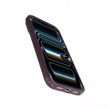 OtterBox Symmetry Clear MagSafe dėklas su Camera Control funkcija iPhone 17 Pro Max telefonui, rožinis (77-98872)