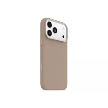 OtterBox Symmetry Series nugarėlės dangtelis Apple iPhone 17 Pro Max - suderinamas su MagSafe - kaktusų oda, magnetas, poliuretanas - Gray Comfort (smėlio spalvos) 77-99073