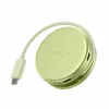 Satechi OntheGo 5-in-1 daugiafunkcis adapteris - USB-C šakotuvas su 4K HDMI, USB-C 5Gbps, USB-A 5Gbps, SD kortelių skaitytuvu, 60W PD pralaidumu (Citrus)