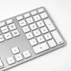 Matias laidinis USB-C klaviatūra, skirta Mac - sidabrinė - JAV versija (FK316CS)