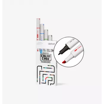 Ozobot plaunamieji žymekliai spalvoti robotams (30002MRK)
