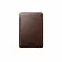 NOMAD Leather Mag Wallet - MagSafe ir Apple Find My suderinama odinė piniginė (ruda)