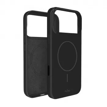 PURO Pulse dėklas Apple iPhone 17 Pro - juodas polikarbonatas, atsparus braižymuisi PUIPC17P63PULSEBLK