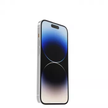 OtterBox Trusted Glass ekrano apsauga Apple iPhone 14 Pro Max - grūdintas stiklas, permatoma, 9H kietumas, antimikrobinė, oleofobinė, lengvas montavimas su Screen Machine 77-88923