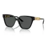 Versace moteriški akiniai nuo saulės VE4471BGB187 juodi/pilki 56 mm