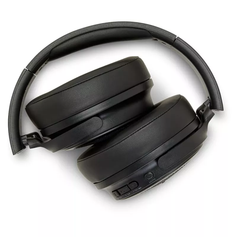 AIWA HST-250BT/BK belaidės ausinės su HyperBass, Bluetooth 5.0, IPX4, juodos