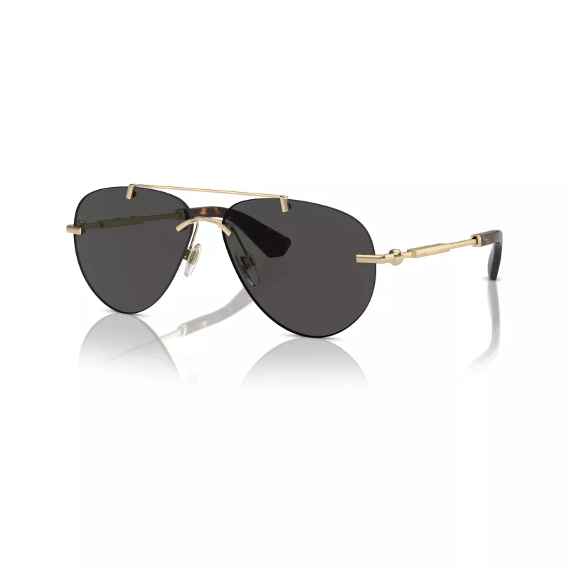 Burberry BE3151 moteriški katės akies formos akiniai nuo saulės, tamsaus havajiečių rašto rėmeliai, rudi gradientiniai lęšiai, 60 mm BE3151-110987