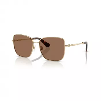 Burberry BE3158-110973 moteriški akiniai nuo saulės, Havana rėmelis, rudi gradientiniai lęšiai, 58/16/145 mm