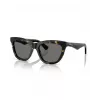 Burberry BE4435-410681 moteriški katės akies formos akiniai nuo saulės, Havana/Ruda, 53/18/140 mm