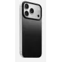 NOMAD Magnetic Leather Back, skirta iPhone 17 Pro – suderinama su MagSafe, Horween oda, juoda