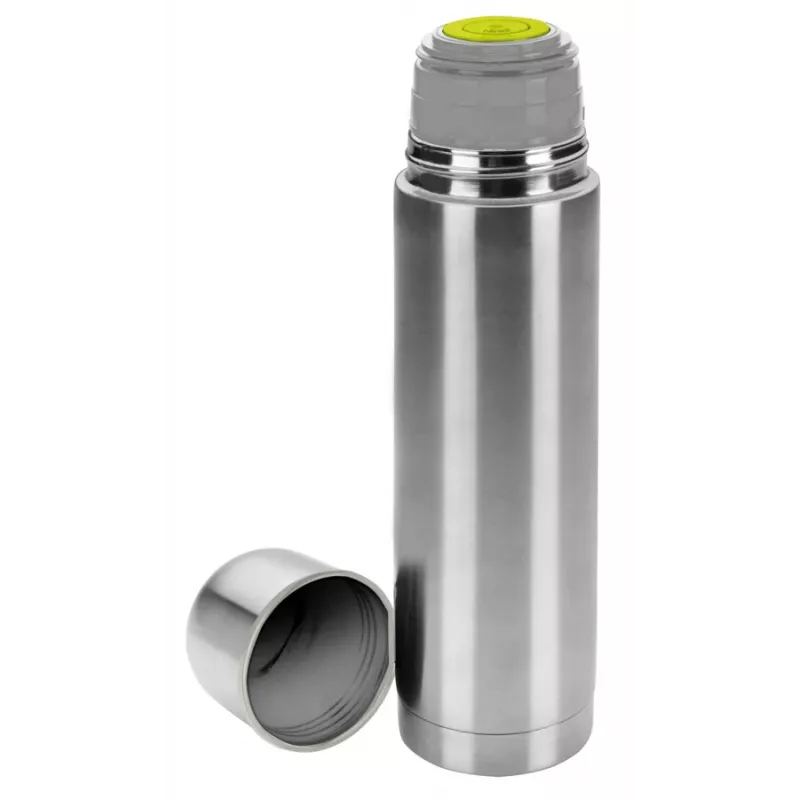 IBILI nerūdijančio plieno vakuuminis termosas, 1000 ml, šlifuotas sidabras