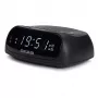 AIWA CR-09J FM radijo laikrodis su dviem žadintuvais, LED ekranu, juodas
