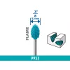 Dremel 26159953DM šlifavimo freza, nerūdijančio plieno rašpė, 9,5 mm, 1 vnt.