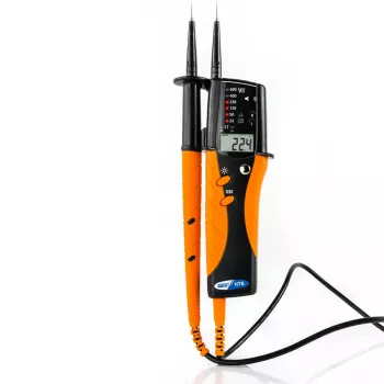 HT Instruments HT8 dviejų polių įtampos testeris CAT III 690 V, CAT IV 600 V, garsinis, juostinis indikatorius, LCD, LED 1009600