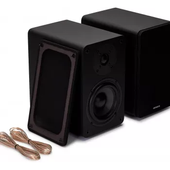 AIWA Hi-Fi 2.0 aktyviosios lentyninės kolonės 2x70W RMS, juodos