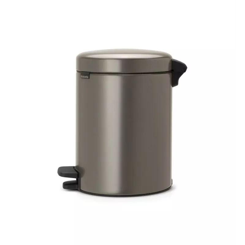 Brabantia NewIcon 5 litrų pedalų šiukšliadėžė, Platinum