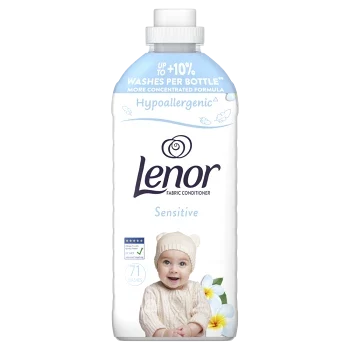 Lenor Sensitive audinių minkštiklis, 1,491 L, 53 skalbimai, hipoalerginis
