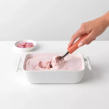Brabantia Tasty+ ledų šaukštas, terakotinės rožinės spalvos