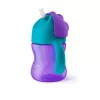 Philips Avent lankstaus šiaudelio puodelis 200 ml, 9 mėn.+, violetinis