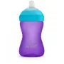 Philips AVENT My Grippy mokomasis puodelis su minkštu snapeliu 300 ml, 9m+, violetinis
