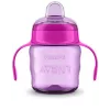 Philips AVENT Easy Sip mokymosi puodelis su rankenėlėmis, 6 mėn.+, 200 ml, silikoninis snapelis, rožinis
