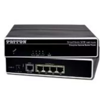 Patton SmartNode 5200 32 kanalų VoIP tinklų sietuvas su 2 E1/T1/PRI prievadais (SN5200/32B/EUI)