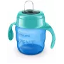 Philips AVENT Easy Sip mokymosi puodelis su rankenėlėmis, 6 mėn.+, 200 ml, silikoninis snapelis, žalias