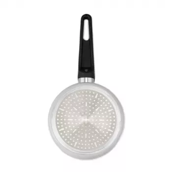 Brabantia Indu+ 16 cm puodas su nepriedančia danga, 1,5 L, indukcinis, juodas