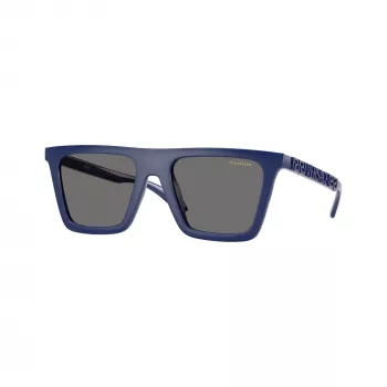 Versace moteriški katės akies formos akiniai nuo saulės VE4468U545081 juodi pilki 53/18/140 mm