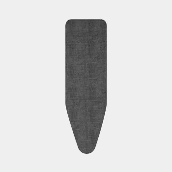 Brabantia lyginimo lentos užvalkalas Denim Black, B dydis, 124x38 cm, 8 mm pamušalas