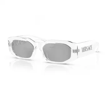 Versace unisex akiniai nuo saulės VE4489U1488V juodi/tamsiai pilki 55-18-140