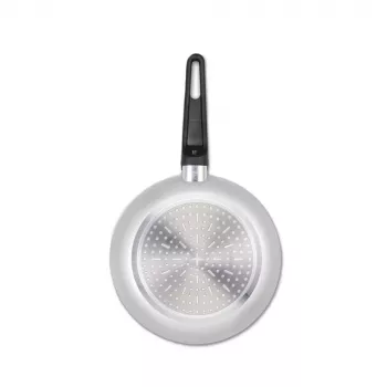 Brabantia Indu+ 24 cm nepriedanti keptuvė, kalta aliuminio, juoda