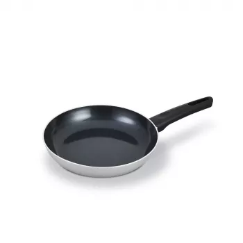 Brabantia Indu+ 24 cm nepriedanti keptuvė, kalta aliuminio, juoda