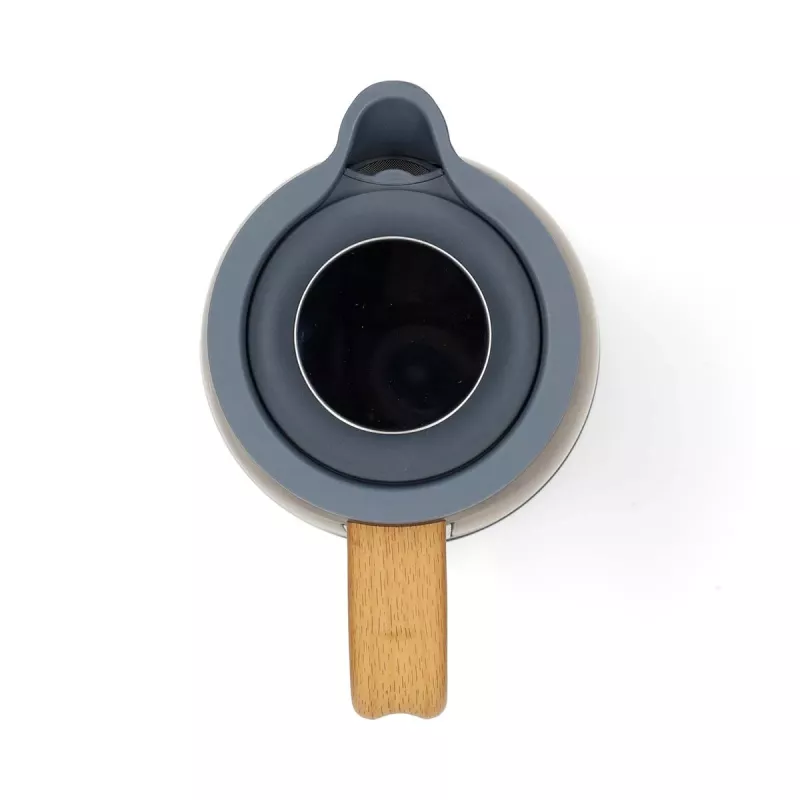 Gastronoma 18130006 elektrinis virdulys, 1,7 l, 2200 W, nerūdijantis plienas, juodas, belaidis, 360° pagrindas