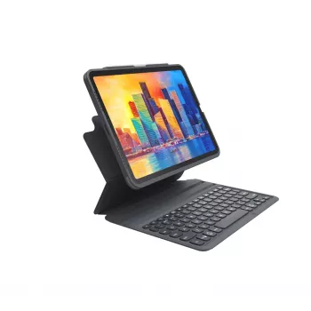 ZAGG klaviatūros dėklas iPad Air/Pro 11 - Bluetooth, apšviesta, nuimama, juoda
